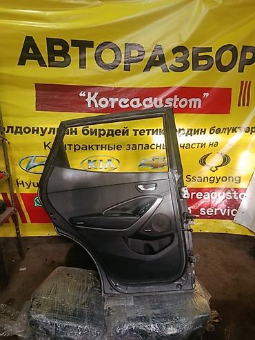 santa fe 2010: Задняя левая боковая дверь для автомобиля Hyundai Santa Fe, модель — 2
