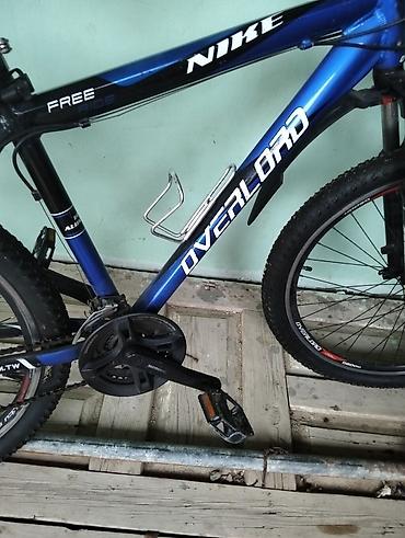 aurus bicycle: Dağ velosipedi – Overlord (mavi-qara rəng) Xüsusiyyətlər: - Alüminium — 2