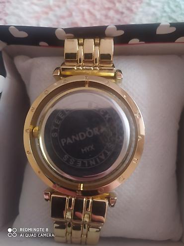puma ferrari: Наручные часы Pandora в золотистом цвете с металлическим браслетом — 1