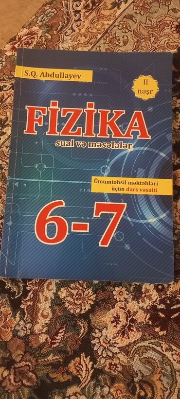 Testlər: Məhsul: “Fizika – sual və məsələlər” (6–7) dərs vəsaiti Müəllif