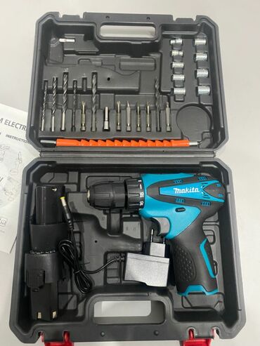 дрель аккумуляторная: Аккумуляторная дрель‑шуруповёрт Makita 12V в кейсе с принадлежностями