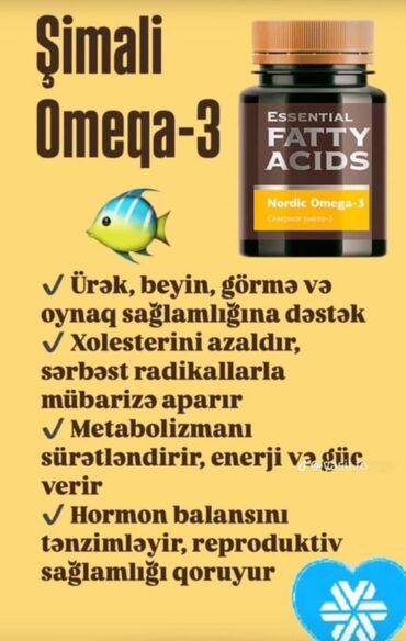 Vitaminlər və BAƏ: ✅ Beyni gücləndirir ✅ Ürək-damarı qoruyur ✅ İltihabı azaldır ✅ Dərini