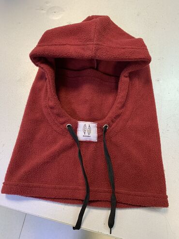 шапка балаклава: One size, цвет - Красный