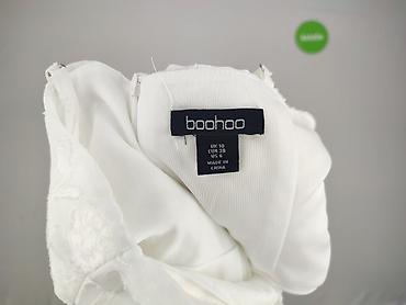 jeansy biale: Boohoo, Sukienka damska, rozmiar L — 4