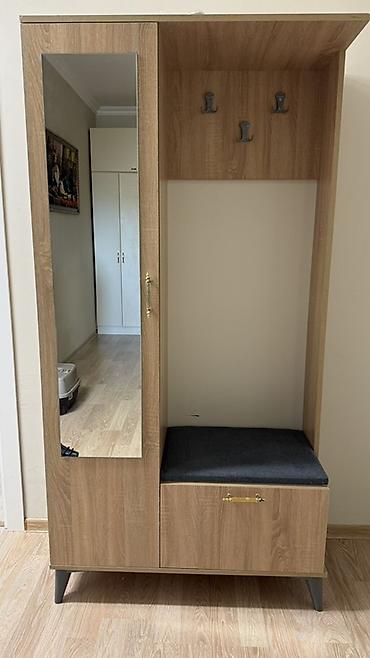 Dəhliz dolabları: Dəhliz üçün funksional paltar asqısı və şkaf kombinasiyası - — 2