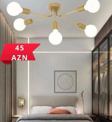 Çilçıraqlar: Çılçıraq, 5 lampa, Metal