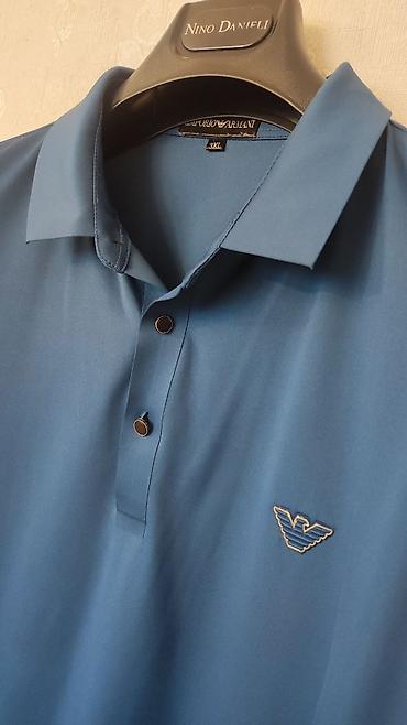 palt: Polo köynək, Emporio Armani, 3XL, rəng - Mavi — 1