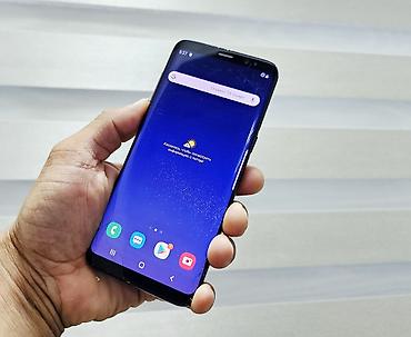 galaxy tab e: Samsung Galaxy S8, Б/у, 64 ГБ, цвет - Черный, 1 SIM — 1