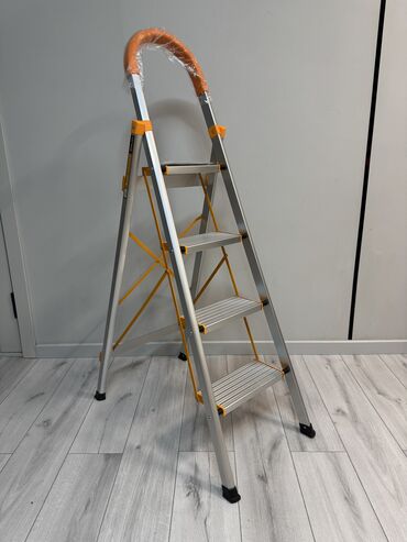 Складные стремянки-лестницы: Складная стремянка-лестница, Материал: Металл, Новый, Для дома, Высота: До 2 м — 7