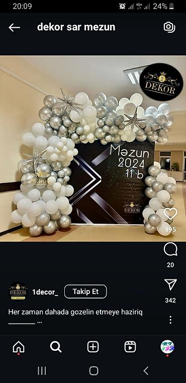 novruz oyuncaqları: Salam dekorlarin sarlarla ygilmasi,obyektkerin sarlarla acilisi,helium — 2
