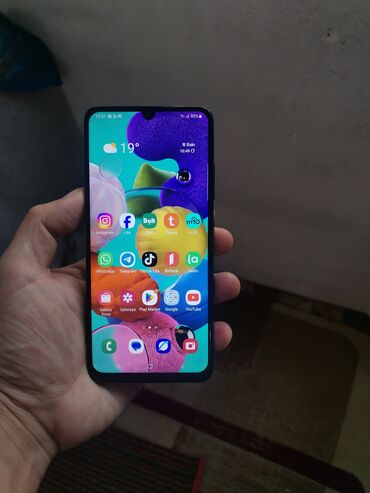 samsun a10s: Samsung Galaxy A32 5G, 64 GB, rəng - Qara, Face ID