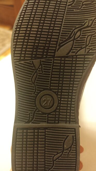 Uşaq ayaqqabıları: Tuflilər, Oğlan üçün, 27 — 6