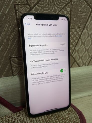 продаю айфон 6: IPhone X, 64 GB, White Titanium, Barmaq izi