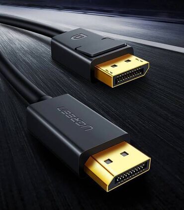 Səsgücləndiricilər, qulaqlıqlar və mikrofonlar: Bəli 🔌 UGREEN DP102 DisplayPort 1.2 Kabel – 4K 60Hz üçün Sabit və
