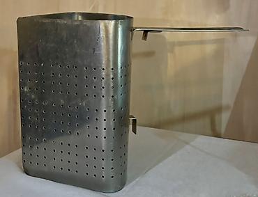 Нержавейки: Paslanmayan poladdan iki bölməli bufet çıxmaqabı (chafing dish) dəsti — 6