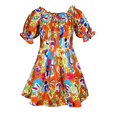 mango canta: Rəngarəng off-shoulder mini don - Dizayn: çiyinləri açıq, elastik — 2