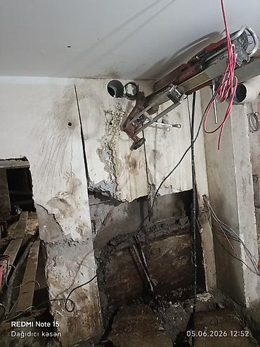Beton işləri: Beton kəsmə xidməti - Divar, döşəmə və tavanlarda dəqiq və səliqəli — 11