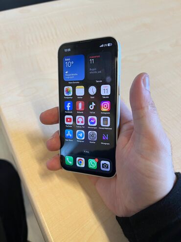 Apple iPhone: IPhone 13 mini, 128 GB, Ağ, Barmaq izi, Simsiz şarj, Face ID