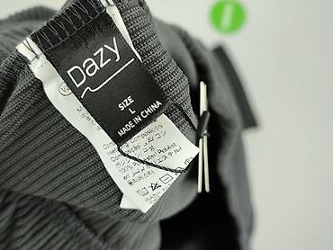 hm szare dresy: Dazy, Spodnie materiałowe damskie, rozmiar L — 4