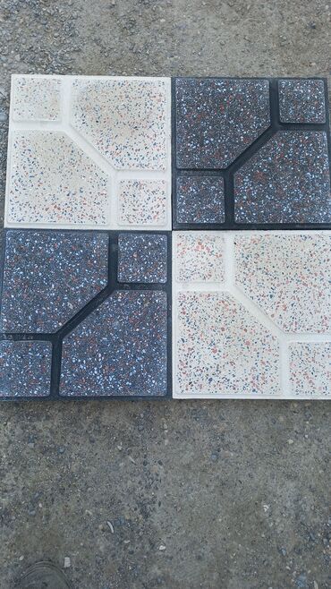 Beton plitələr: Məhsul: Kafel/daş döşəmə plitələri (mozaik daş çınqıllı dizayn) - — 5