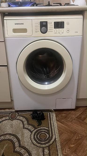 Məişət texnikası: Samsung paltaryuyan 6 kq .İslek veziyyetde 180₼ .Unvan İnsaatcilar — 1