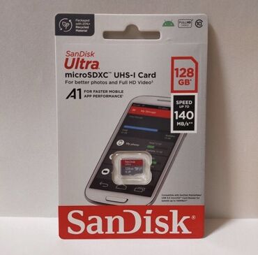 yaddas kart: Əlaqə:0506208200 ✅32-64-128GB SanDisk Yaddaş Kartı Micro SD Kart