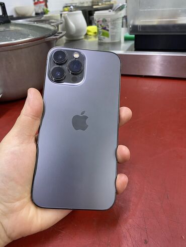 Apple iPhone: IPhone 13 Pro Max, Б/у, 256 ГБ, Черный, Кабель, 96 %