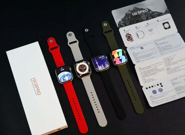 Другие смарт-часы: Smart watch оригинал ✅ Версия : Hk9 pro♥️ цвета : серый ⬜ черный ⬛ — 25