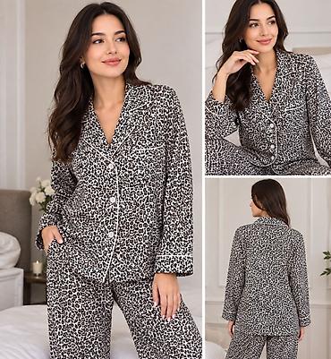 leopard 7: Женские пижамные комплекты от Британского бренда Laure Ashley На — 1