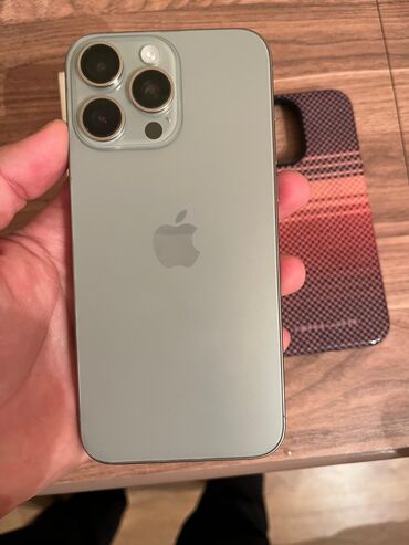 Apple iPhone: IPhone 15 Pro, Natural Titanium, Face ID -da lalafo.az — 3 Apple iPhone: IPhone 15 Pro, Natural Titanium, Face ID — 3
