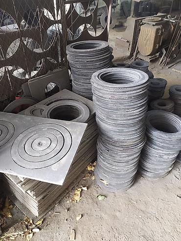 Канализационные люки: Канализационные чугунные люки все виды в Оше новые, Чугун люктар — 8