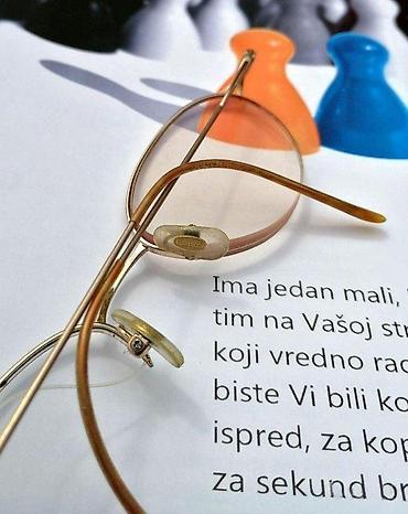 Naočare: Seiko Titanium dioptrijski POLURAM Frame JAPAN. Made in JAPAN. SEiKO — 4