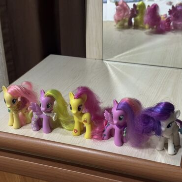 Коляски: My Little Pony fiqur dəsti - Rəngarəng kolleksiya: müxtəlif ölçülərdə