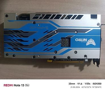 red: Видеокарта для ПК, Б/у, ЖК Sapphire, Radeon RX, 8 ГБ — 3