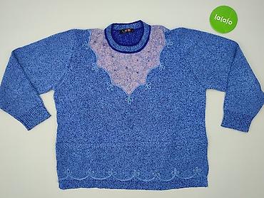 sweter azurowy: Sweter damski, rozmiar XL — 2