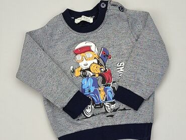 sweterki recznie robione dla dzieci: Bluza, 9-12 m, stan - Dobry