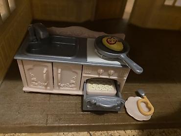 Kućice za lutke: Set za igru – šumska kućica/park sa dodatcima - Velika drvena — 10