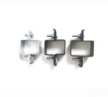 Proizvodi od rolovanog metala, metalni kanali: 🔩 METALNE SPOJNICE CINK + PVC Za stub i panel – 2D i 3D panelne ograde — 2