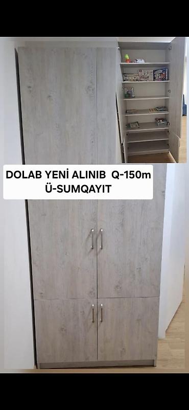 gənc otagi: Uşaq otağı üçün ağ rəngli üçmodullu dolab dəsti. Tərkib: - Böyük — 6