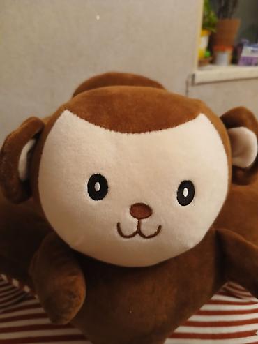 divan kreslo ustasi: Uşaq üçün yumşaq oturacaq – meymun fiqurlu - Brend: SuperToys — 6