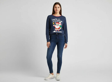 hello kitty spodnie świąteczne: TEX, Bluza damska
, rozmiar M
