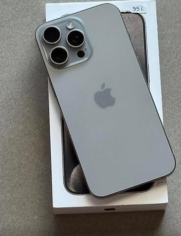 iphone 5a: IPhone 15 Pro Max, 256 GB, Zəmanət, Face ID, Sənədlərlə — 1
