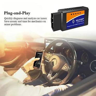 car bluetooth adapter: Prenosivi skener za dijagnostiku automobila OBD 2 T NOVO. Opis — 6