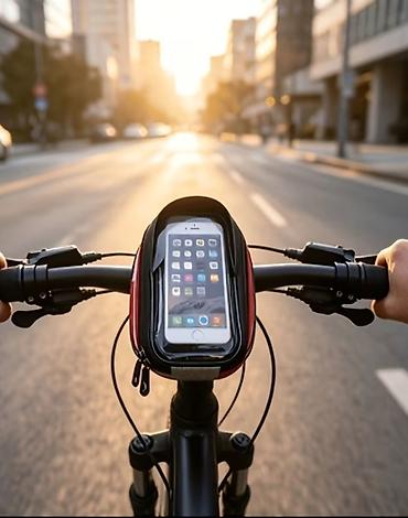 Velosiped aksesuarları: Velosiped üçün telefon tutacağı / çanta Məhsul yenidir 28may — 2
