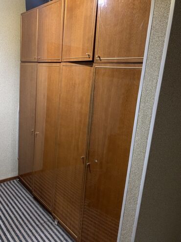 шкаф для кухни купить: Шкаф для одежды, Прямой, Дерево