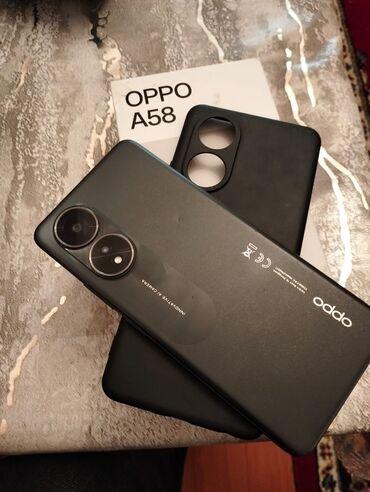 tab 8: Oppo A58 4G, 128 ГБ, цвет - Черный