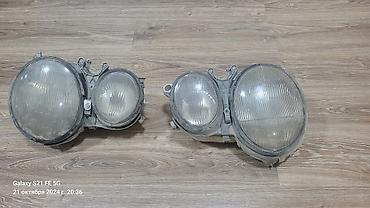 w210 arxa stoplar: Komplekt, Yaxın və uzaq vuran işıqlar Mercedes-Benz, 2002 il, Orijinal, Almaniya, İşlənmiş — 4