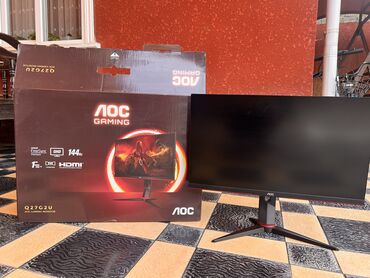 широкий монитор: Монитор, AOC, Б/у, LED, 27" - 28"