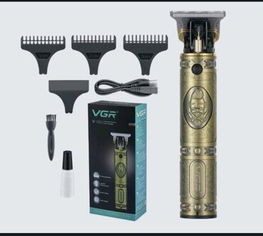 подарки для мужчин на 23 февраля: Машинка для стрижки волос VGR V-091 - профессиональный перезаряжаемый