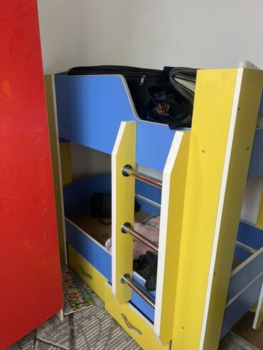 где можно купить пенопластовые шарики: Детская двухъярусная кровать-комплекс. - Яркий дизайн: сочетание